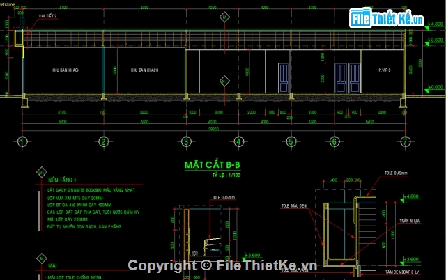 Bản vẽ kiến trúc Nhà hàng,cad kiến trúc siêu thị,siêu thị nhà hàng,bản vẽ nhà hàng siêu thị mini,bản vẽ nhà hàng siêu thị mini 15x30.28m