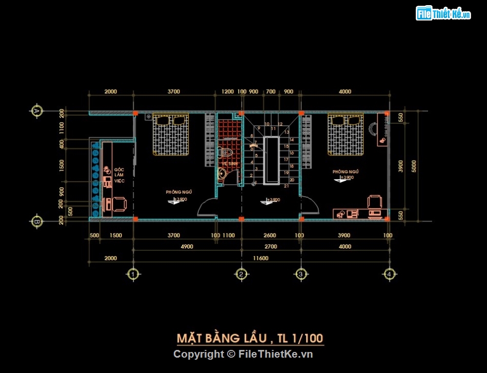 nhà phố 3 tầng,kiến trúc nhà 3 tầng,bản vẽ free nhà 3 tầng