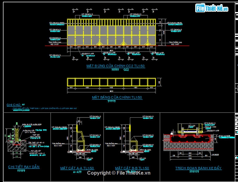 Cửa cổng lùa,File cad cửa lùa,cad cửa cổng,Bản vẽ cửa cổng,cửa lùa nhà xưởng