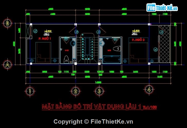 Bản vẽ nhà phố,kết cấu nhà phố,mẫu nhà phố 3 tầng rưỡi