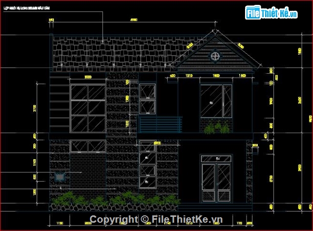 Bản vẽ nhà trẻ tư nhân,mẫu nhà ở trông trể,mẫu nhà trẻ hiện đại
