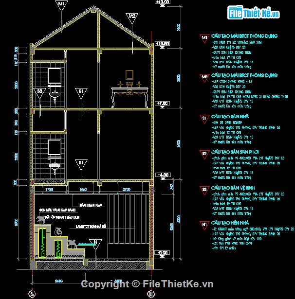 Bản vẽ nhà phố,nhà phố 3 tầng,bản vẽ 3 tầng,mẫu nhà 3 tầng đẹp