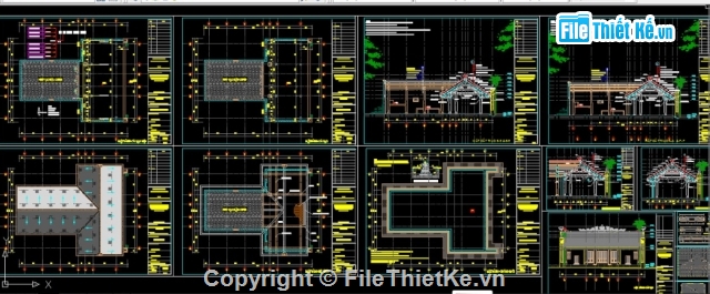 đền thờ,bản vẽ miếu thờ,bản vẽ đền thờ,cải tạo đền thờ,cải tạo miếu thờ