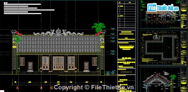 đền thờ,bản vẽ miếu thờ,bản vẽ đền thờ,cải tạo đền thờ,cải tạo miếu thờ