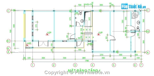 nhà 1 hầm 2 tầng,Nhà 2 tầng 1 hầm,nhà 1 hầm 2 tầng 7x20m