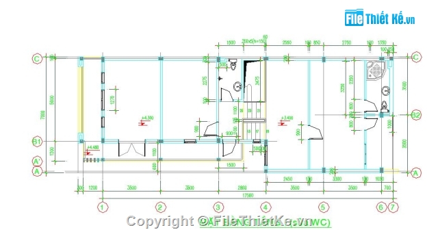 nhà 1 hầm 2 tầng,Nhà 2 tầng 1 hầm,nhà 1 hầm 2 tầng 7x20m