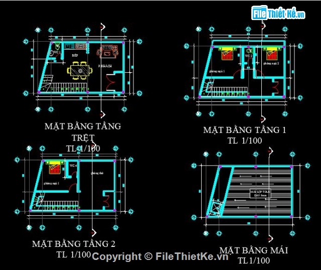 Bản vẽ nhà phố 2 tầng,nhà phố 2 tầng 7.7x9.25m,thiết kế nhà phố 2 tầng,mẫu nhà phố 2 tầng