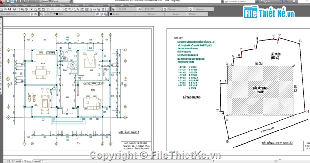 Bản vẽ autocad nhà 2 tầng,thiết kế cad 2 tầng,nhà 2 tầng cad,file cad nhà 2 tầng,cad nhà ởa