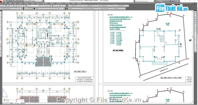 Bản vẽ autocad nhà 2 tầng,thiết kế cad 2 tầng,nhà 2 tầng cad,file cad nhà 2 tầng,cad nhà ởa