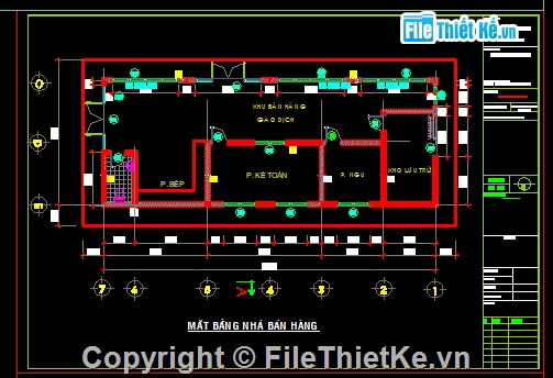 File cad nhà bán hàng,file cad cây xăng,bản vẽ autocad cây xăng,File cad cây xăng 8x16m