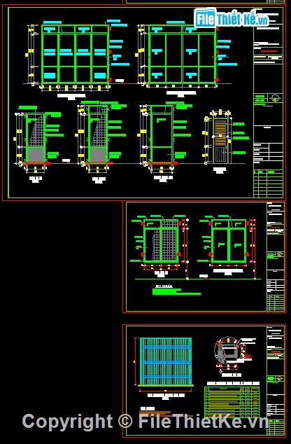 File cad nhà bán hàng,file cad cây xăng,bản vẽ autocad cây xăng,File cad cây xăng 8x16m