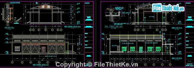 nhà đa năng 14x27.6m,nhà đa năng,nhà đa năng 1 tầng,Filethietke nhà đa năng