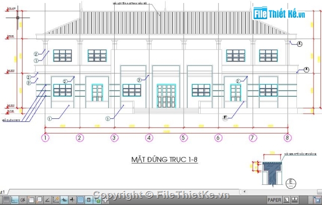 thiết kế nhà đa năng,nhà đa năng trường học,bản vẽ nhà đa năng,mẫu nhà đa năng đầy đủ,nhà đa năng trường tiểu học,nhà đa năng 2 tầng