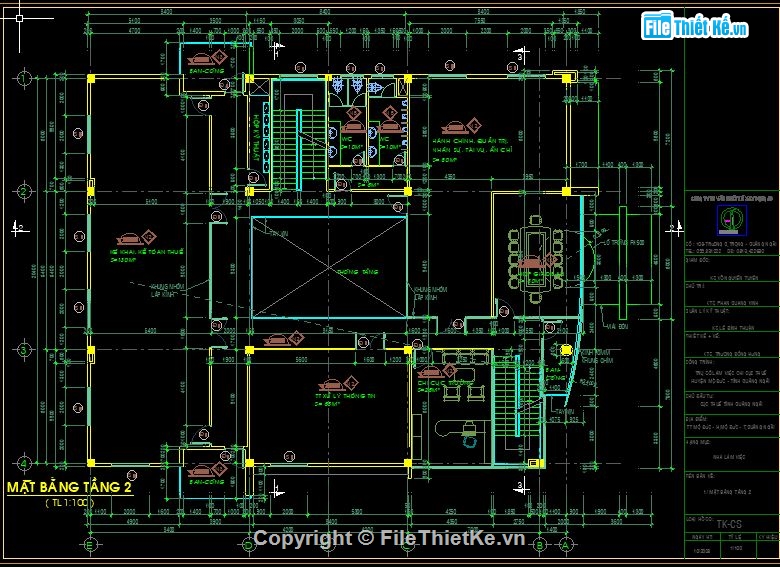 Bản vẽ cad Chi cục thuế,File cad chi cục thuế,bản vẽ chi cục thuế,Hồ sơ chi cục thuế 3 tầng