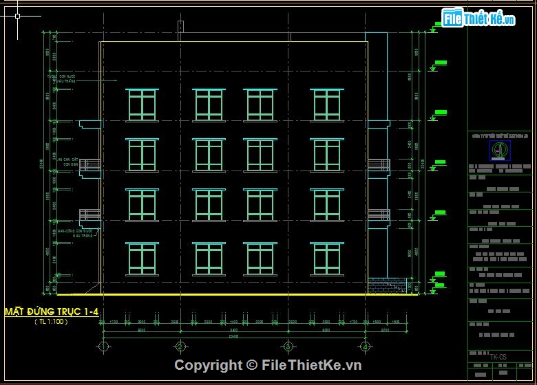 Bản vẽ cad Chi cục thuế,File cad chi cục thuế,bản vẽ chi cục thuế,Hồ sơ chi cục thuế 3 tầng