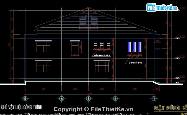 Nhà lầu 4x17.3m,nhà 1 trệt 1 lửng,mẫu nhà dân dụng,bản vẽ nhà dân dụng