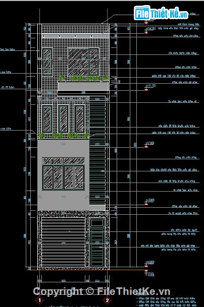 Nhà phố 4 tầng,nhà kích thước 4.5 x 16m,nhà 4 tầng có phối cảnh