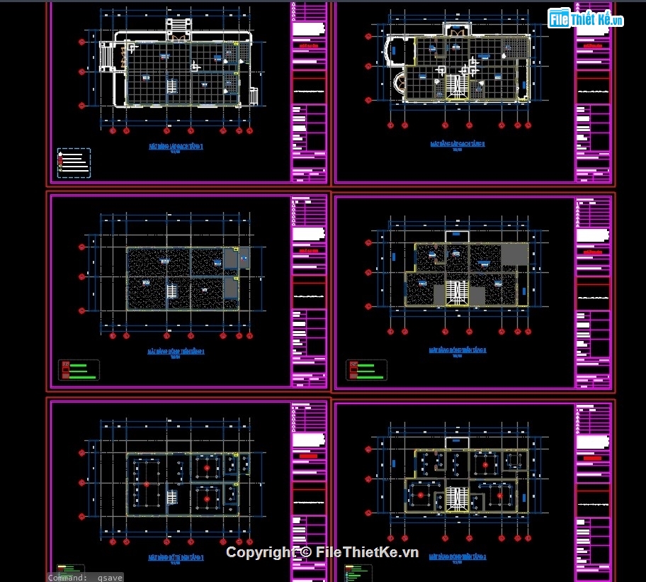 tân cổ điển,nhà 2 tầng mái nhật,cad nhà mái nhật