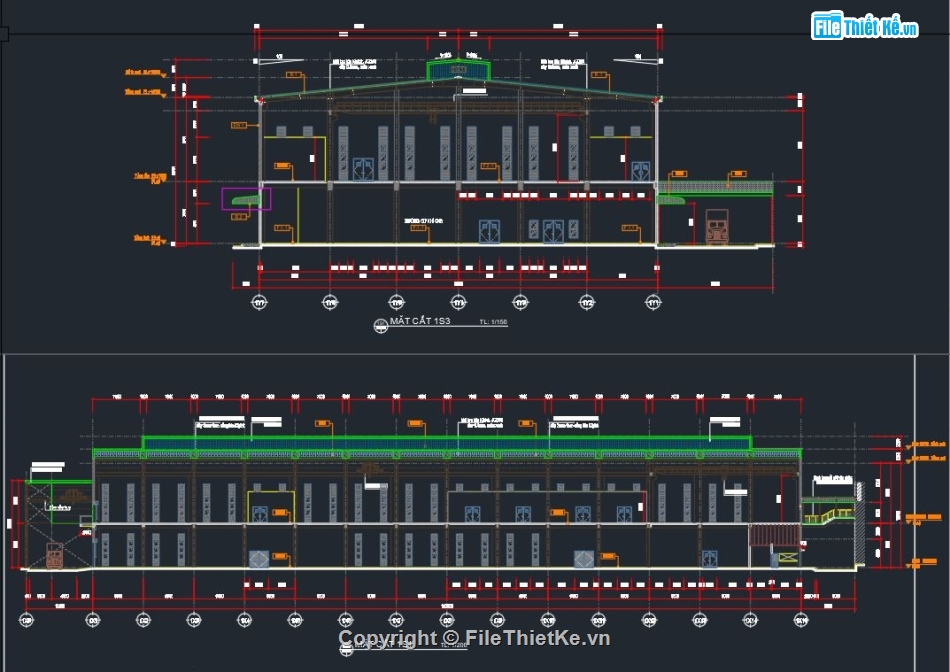 Bản vẽ Nhà máy sản xuất,Hồ sơ bản vẽ nhà máy,File cad nhà máy sản xuất,Nhà xưởng sản xuất,Bản vẽ xưởng sản xuất