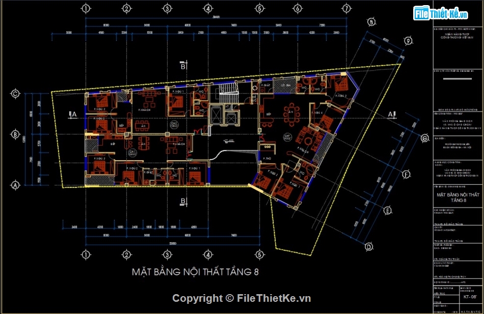 nhà ở cán bộ,bản vẽ nhà ở cán bộ,bản vẽ nhà ở 5 tầng