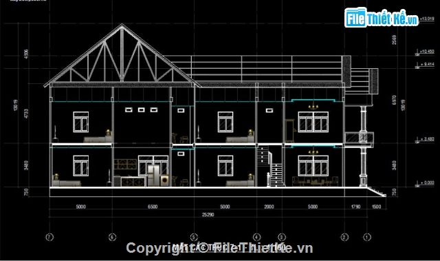 nhà 2 tầng,biệt thự 2 tầng,nhà phố 2 tầng,2 tầng,nhà dân dụng 2 tầng,bản vẽ 2 tầng