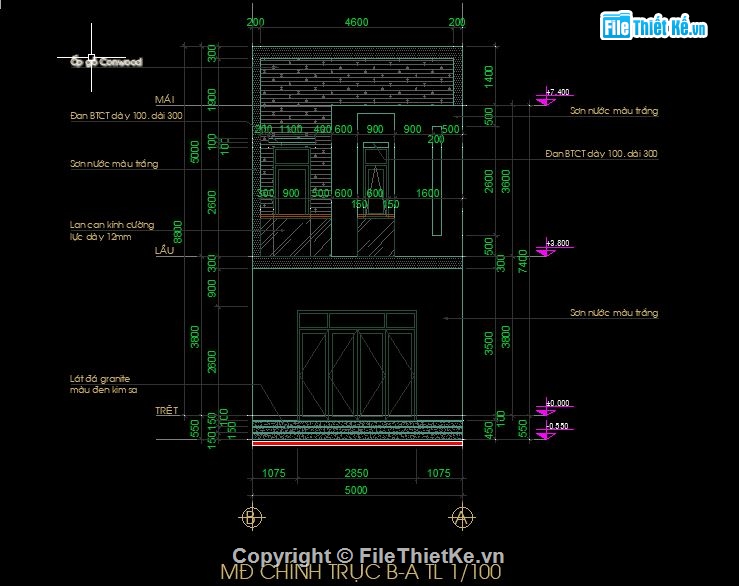 Bản vẽ Nhà phố 2 tầng,File cad Nhà phố 2 tầng,Mẫu bản vẽ Nhà phố 2 tầng,Hồ sơ nhà phố 2 tầng