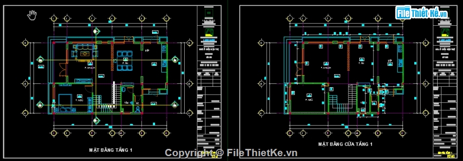 Nhà 2 tầng dwg,Nhà phố 2 tầng 8.6x13.72m,Bản vẽ Nhà phố 2 tầng,File cad Nhà phố 2 tầng