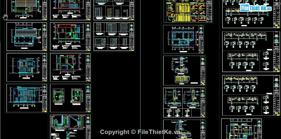 Nhà 2 tầng dwg,Nhà phố 2 tầng 8.6x13.72m,Bản vẽ Nhà phố 2 tầng,File cad Nhà phố 2 tầng