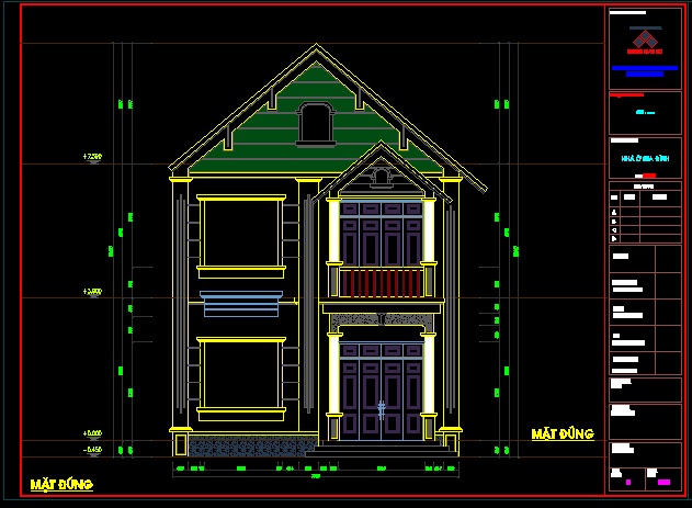 Nhà phố 2 tầng,CAD nhà phố 2 tầng,CAD nhà phố,kết cấu kiến trúc