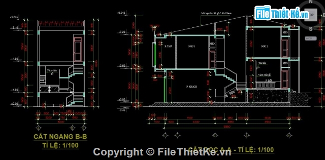 Nhà phố 2.5 tầng,2.5 tầng 5x13.35m,Nhà phố 2.5 tầng 5x13.35m,Nhà phố