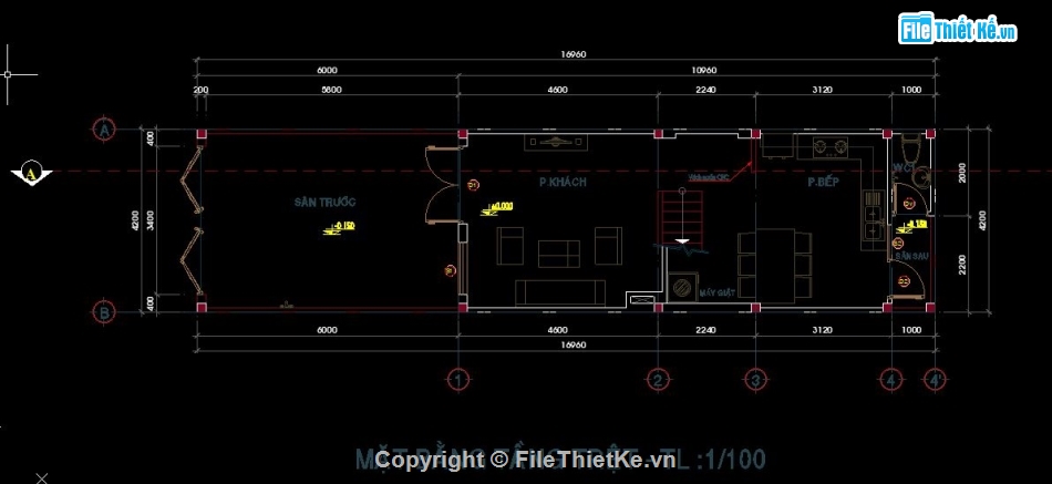 Nhà phố 3 tầng,Cad nhà phố 3 tầng,Bản vẽ cad nhà phố 3 tầng,File cad Nhà phố,Bản vẽ 3 tầng cad