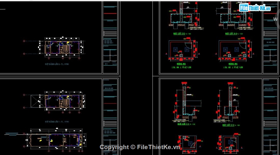 Nhà phố 3 tầng,Cad nhà phố 3 tầng,Bản vẽ cad nhà phố 3 tầng,File cad Nhà phố,Bản vẽ 3 tầng cad