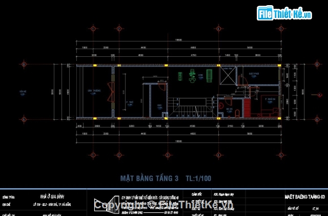 nhà phố 3 tầng,Bản vẽ nhà phố,nhà phố 3 tầng 5x20m,nhà 3 tầng