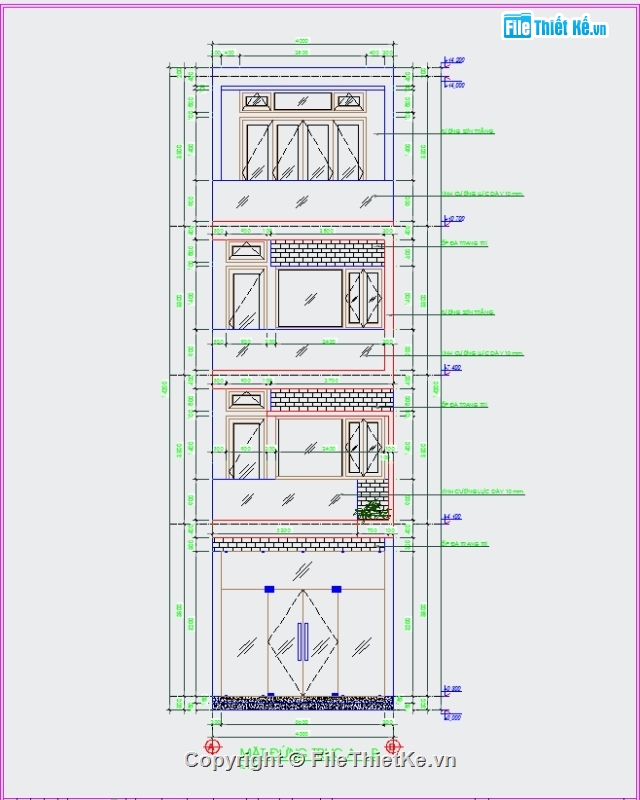 nhà phố 3 tầng,bản vẽ nhà phố,mẫu nhà phố 3 tầng,bản vẽ nhà phố 3 tầng