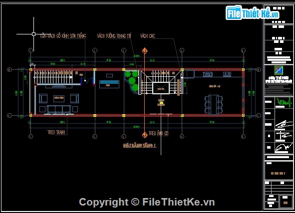 bản vẽ cad nhà phố 4.5 tầng,bản vẽ  nhà phố 4.5 tầng,nhà phố 4.5 tầng,Cad Nhà Phố 4.5 tầng 4.5x20m