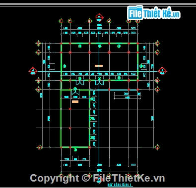 Bản vẽ cad nhà sàn chữ L 11.95x16.25m Bản Vẽ Cad Nhà Sàn Chữ L 11.95X16.25M