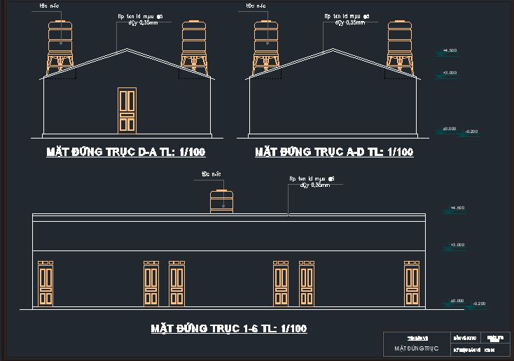 nhà trọ,Bản vẽ nhà trọ,bản vẽ dãy nhà trọ,bản vẽ dãy nhà trọ 8.8x19.8m