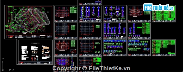 Bản vẽ cad nhà văn hóa xã ở tây nguyên,bản vẽ nhà rông tây nguyên,bản vẽ nhà văn hóa trên tây nguyên