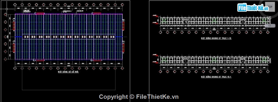 bản vẽ nhà xưởng,Nhà xưởng file cad,file cad nhà xưởng,bản vẽ cad nhà xưởng