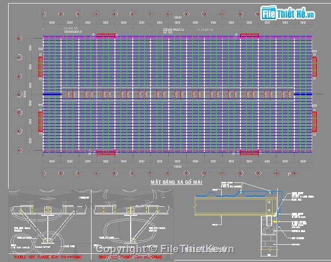 bản vẽ nhà xưởng,Nhà xưởng file cad,file cad nhà xưởng,bản vẽ cad nhà xưởng