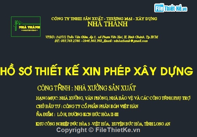 xưởng sản xuất,Bản vẽ xưởng sản xuất,Nhà xưởng sản xuất,Bản vẽ Nhà xưởng Acecook,công trình phụ trợ