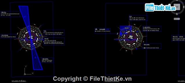 CAD phong thủy,ứng dụng phong thủy,Bản vẽ Cad phong thủy