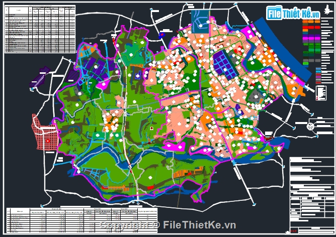 Bản vẽ quy hoạch,file quy hoạch,quy hoạch thị xã