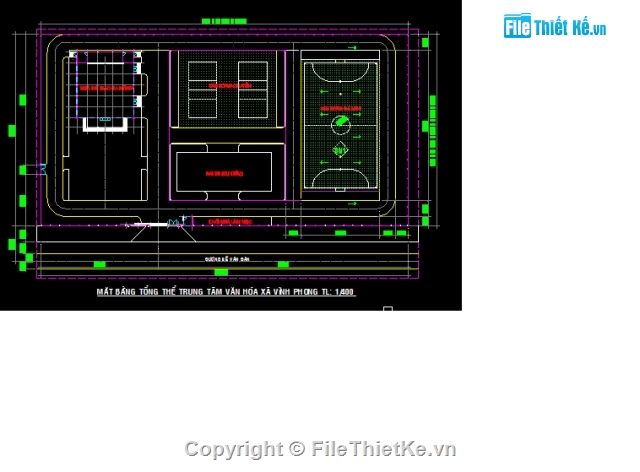 file cad sân bóng,sân bóng mini (5 người),bản vẽ sân cỏ,sân bóng mini nhân tạo đẹp