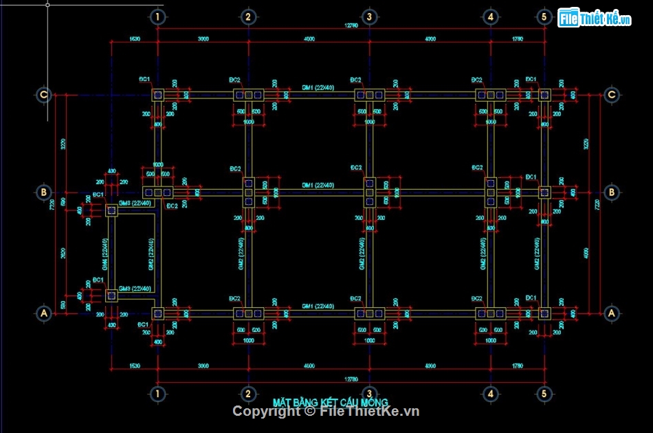 mẫu biệt thự 1 tầng,biệt thự 1 tầng file cad,biệt thự 1 tầng file autocad,biệt thự 1 tầng