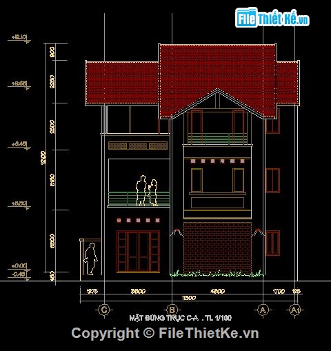 Thiết kế biệt thự,bản vẽ biệt thự,mẫu biệt thự đẹp,biệt thự 2 tầng