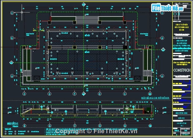 Bản vẽ bể bơi,bản vẽ cad bể bơi,file cad bể bơi,Filethietke bể bơi,thiết kế bể bơi,File cad bể bơi