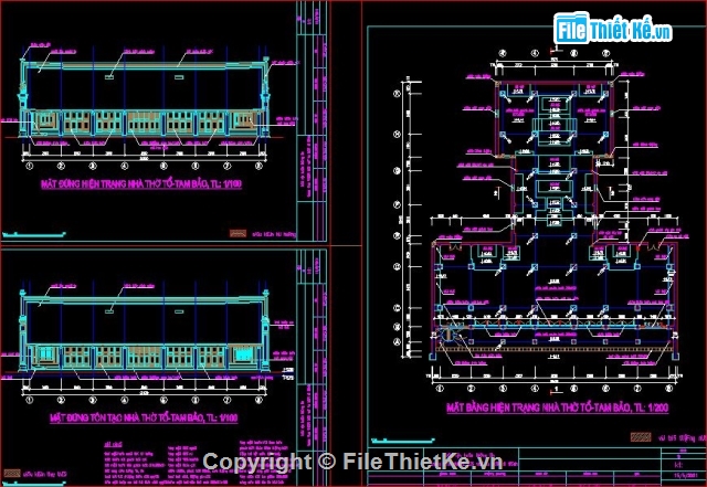 Bản vẽ tổng thể,chùa trấn quốc,bản vẽ chùa trấn quốc,tổng thể chùa Trấn Quốc