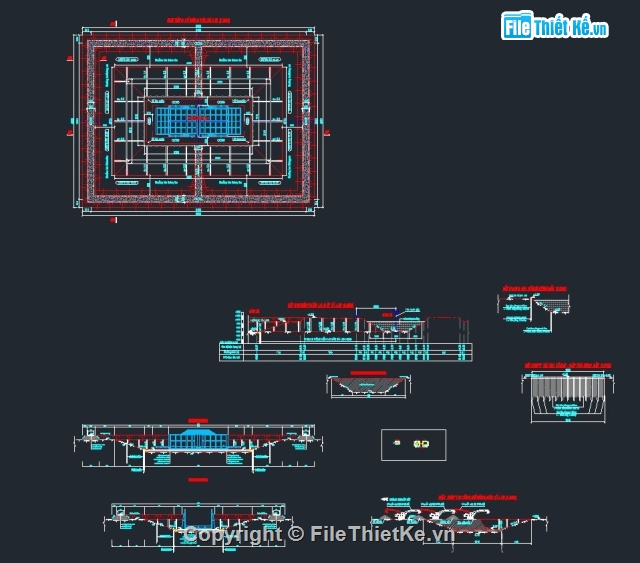 thi công cống,Bản vẽ thiết kế cống,đập tràn cống,đập xà lan,Filethietke đập xà lan