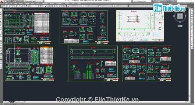 Bản vẽ CAD thiết kế cống công nghệ đập xà lan Bản Vẽ Cad Thiết Kế Cống Công Nghệ Đập Xà Lan